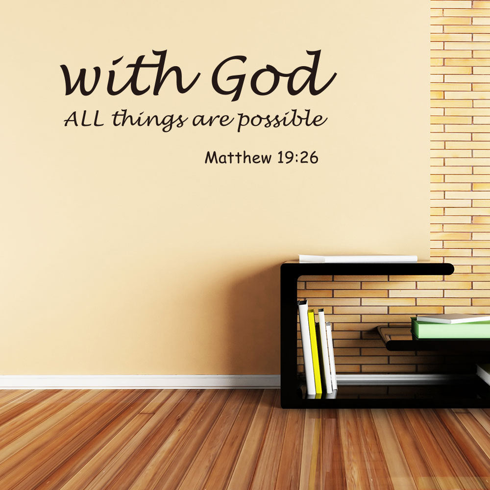 Bible Quotes Wall Sticker