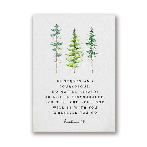 Household Creative Simple Bible Canvas Painting