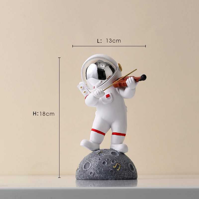 Nordic Resin Astronaut Figurines