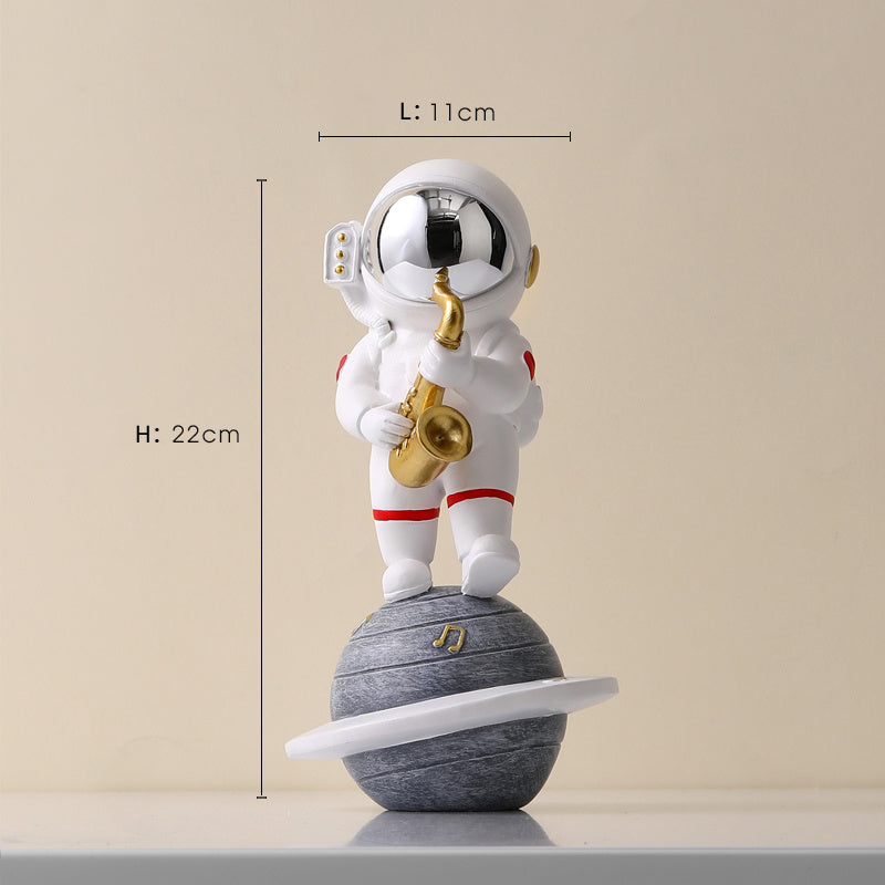 Nordic Resin Astronaut Figurines