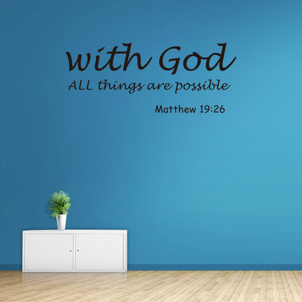 Bible Quotes Wall Sticker