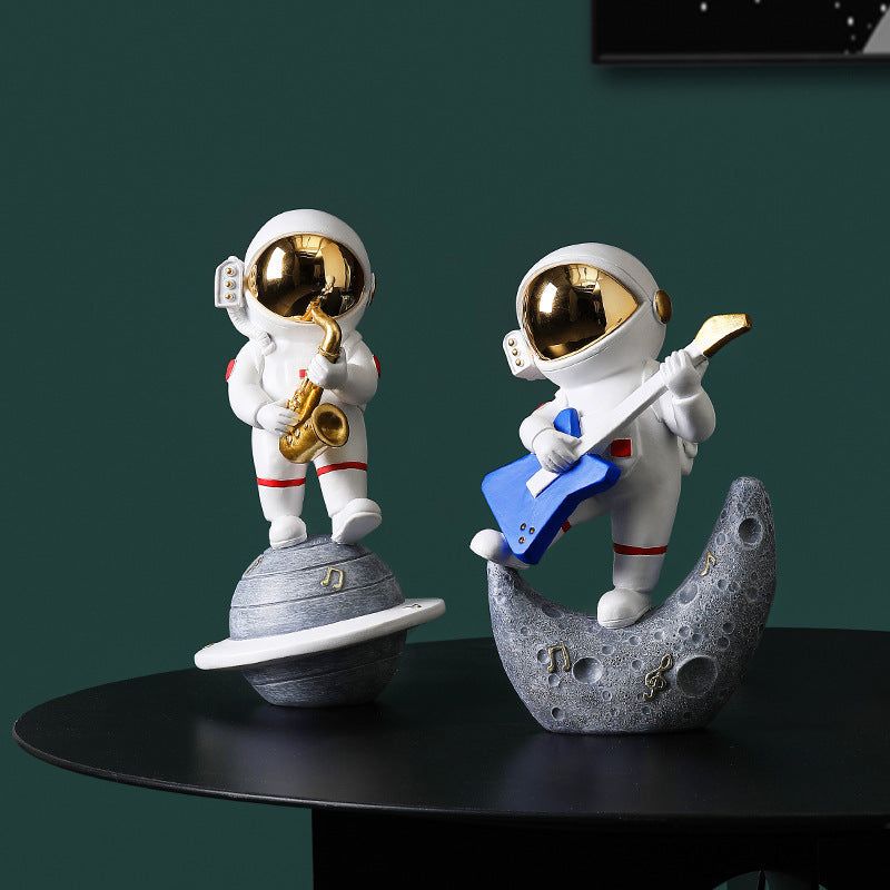 Nordic Resin Astronaut Figurines