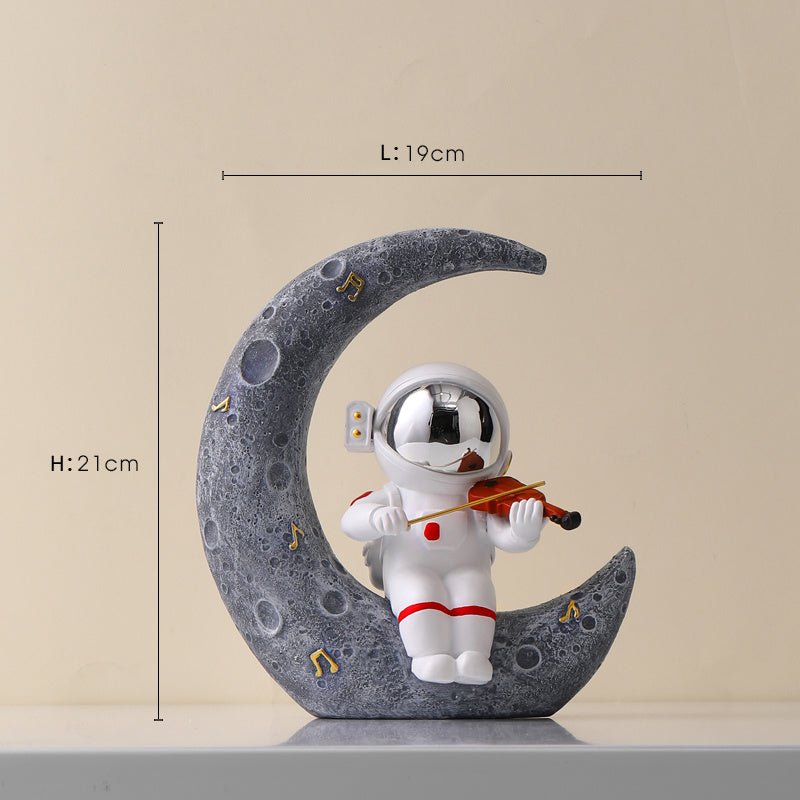 Nordic Resin Astronaut Figurines