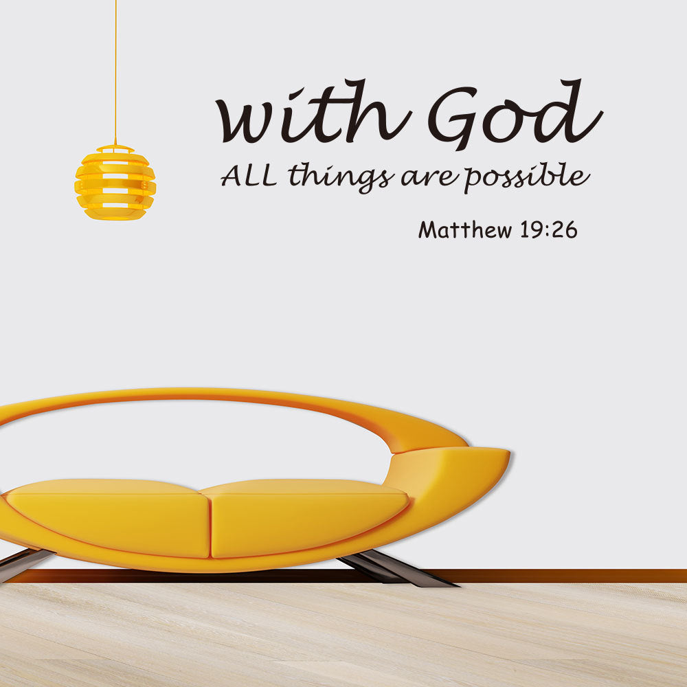 Bible Quotes Wall Sticker