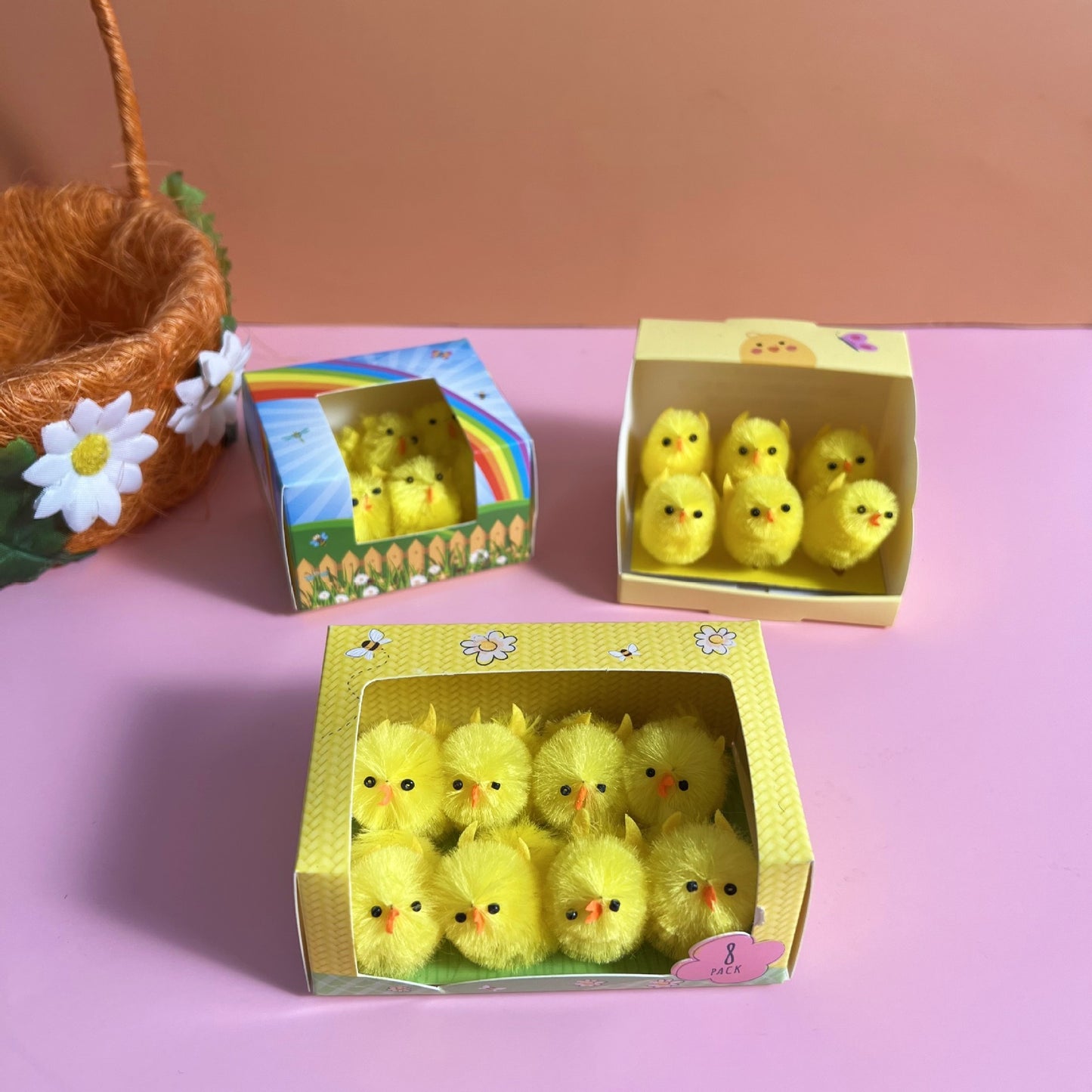 Cute Mini Chick Figurines