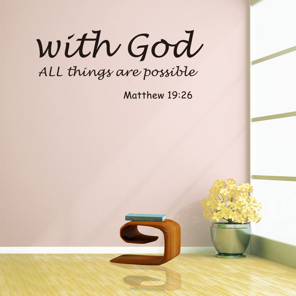 Bible Quotes Wall Sticker