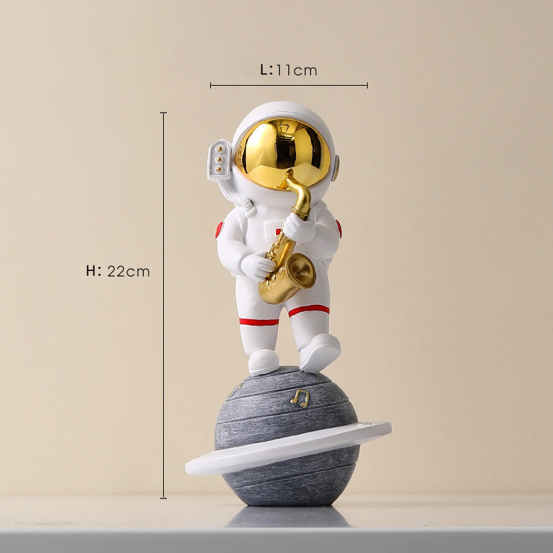 Nordic Resin Astronaut Figurines