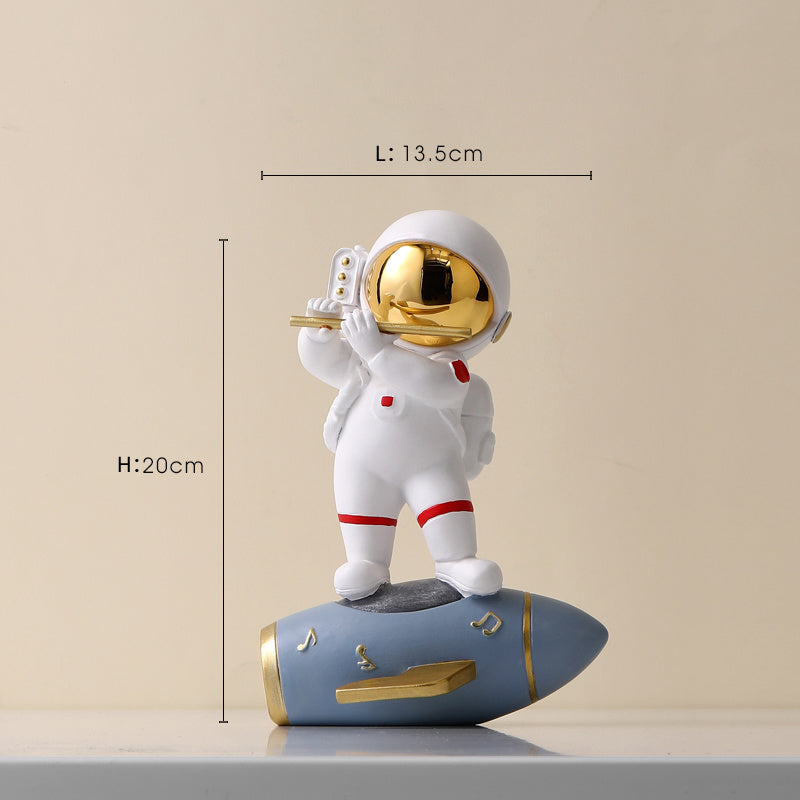 Nordic Resin Astronaut Figurines